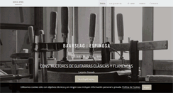 Desktop Screenshot of guitar-renebaarslag-anaespinosa.com